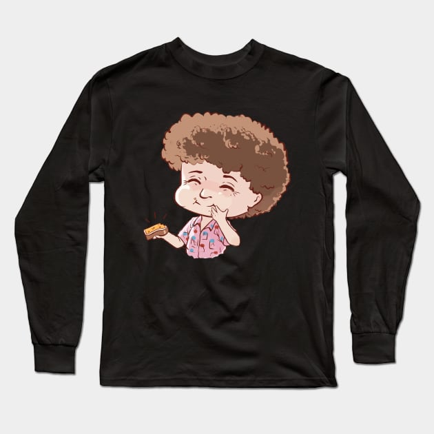 Cheese on toast Long Sleeve T-Shirt by daphnez